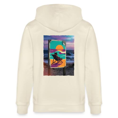 Sunset Cat Sign - Stanley/Stella Cultivator Organic Zip Hoodie