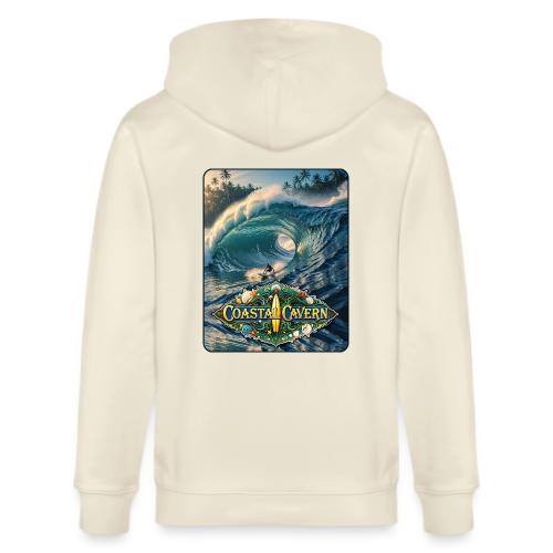 Coastal Cavern Wave - Stanley/Stella Cultivator Organic Zip Hoodie