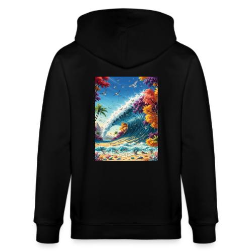Glassy Shore Pound - Stanley/Stella Cultivator Organic Zip Hoodie