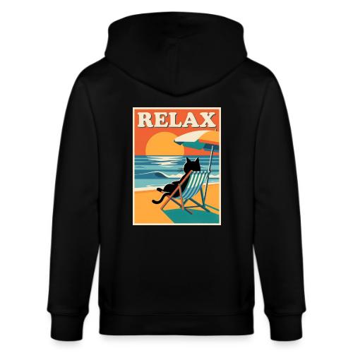 Relax At The Beach - Stanley/Stella Cultivator Organic Zip Hoodie