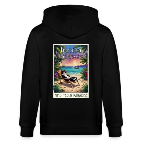 Tropical Hideaway - Stanley/Stella Cultivator Organic Zip Hoodie