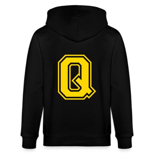 Letter Q – Capital Athletic Alphabet Monogram - Stanley/Stella Cultivator Organic Zip Hoodie