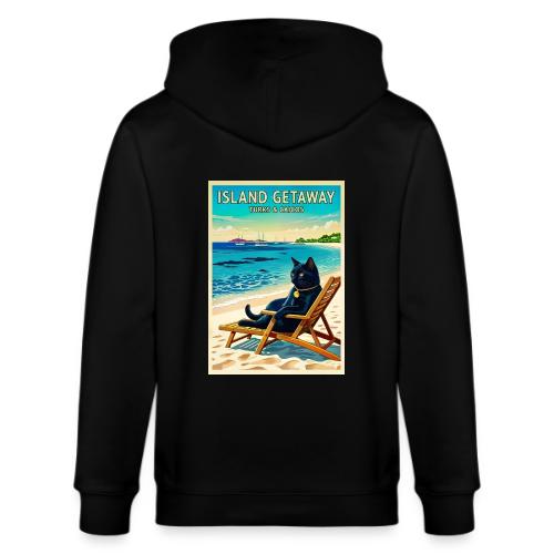 Caribbean Island Getaway - Stanley/Stella Cultivator Organic Zip Hoodie
