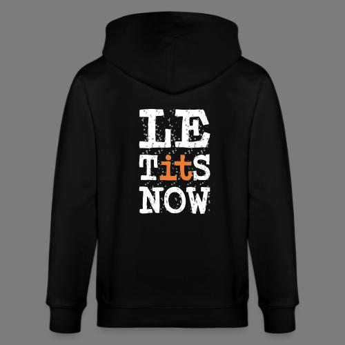 Merry Christmas 2023 - Let it Snow Funny saying - Stanley/Stella Cultivator Organic Zip Hoodie