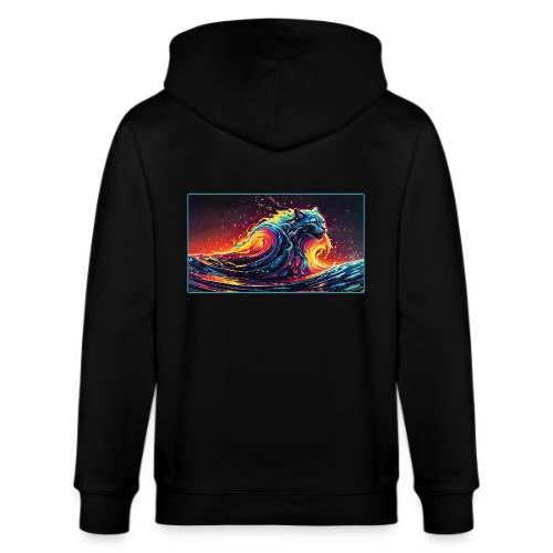 Wavecat Firelight - Stanley/Stella Cultivator Organic Zip Hoodie