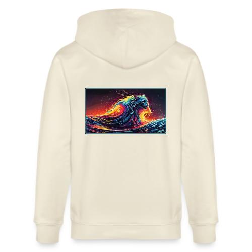 Wavecat Firelight - Stanley/Stella Cultivator Organic Zip Hoodie