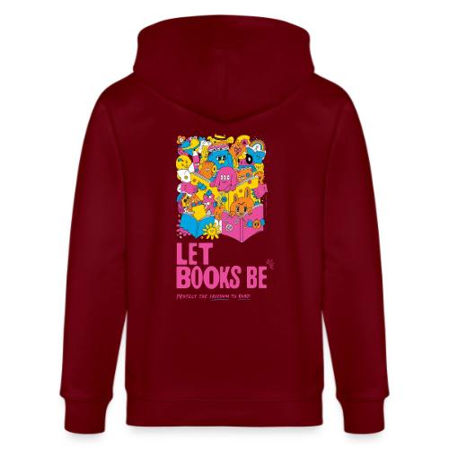 Let Books Be by Hyesu Lee - Stanley/Stella Cultivator Organic Zip Hoodie