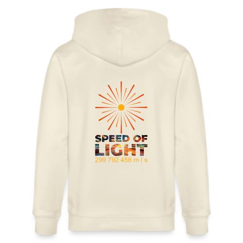Speed of light - Stanley/Stella Cultivator Organic Zip Hoodie