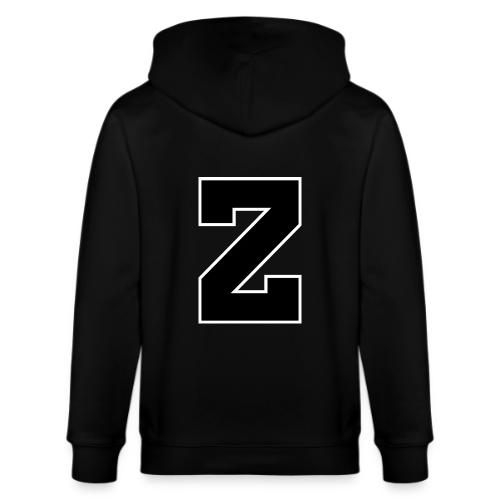 Varsity Letter Z Athletic Font Design - Stanley/Stella Cultivator Organic Zip Hoodie