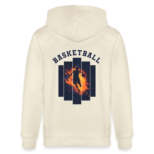Basketball Power - Stanley/Stella Cultivator Organic Zip Hoodie