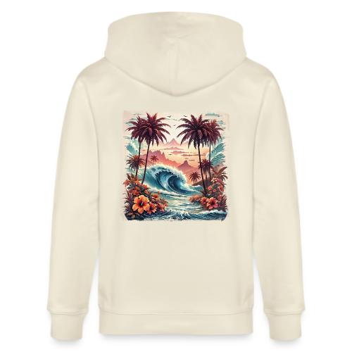 Paradise Wave - Stanley/Stella Cultivator Organic Zip Hoodie