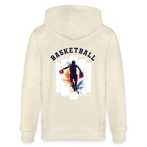 Basketball Never Stops - Stanley/Stella Cultivator Organic Zip Hoodie