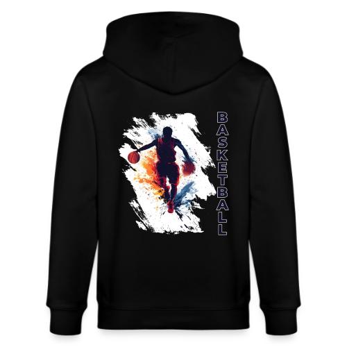 Basketball Hustle - Stanley/Stella Cultivator Organic Zip Hoodie