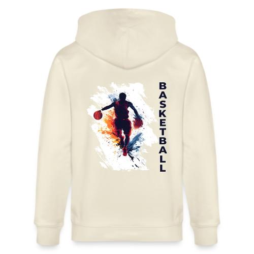 Basketball Hustle - Stanley/Stella Cultivator Organic Zip Hoodie