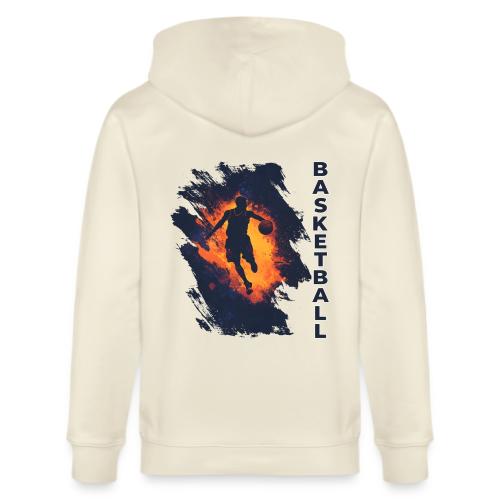 Basketball Focus - Stanley/Stella Cultivator Organic Zip Hoodie