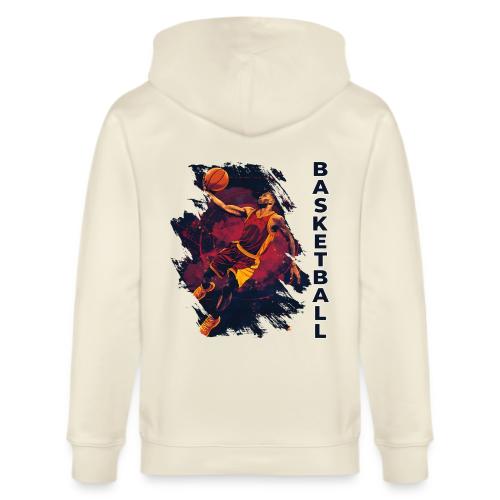 Basketball Charge - Stanley/Stella Cultivator Organic Zip Hoodie