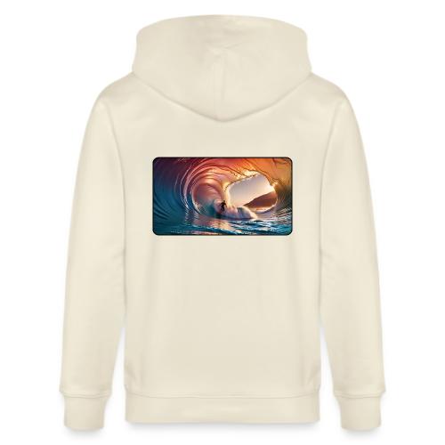 Biggest Barrel Wave - Stanley/Stella Cultivator Organic Zip Hoodie