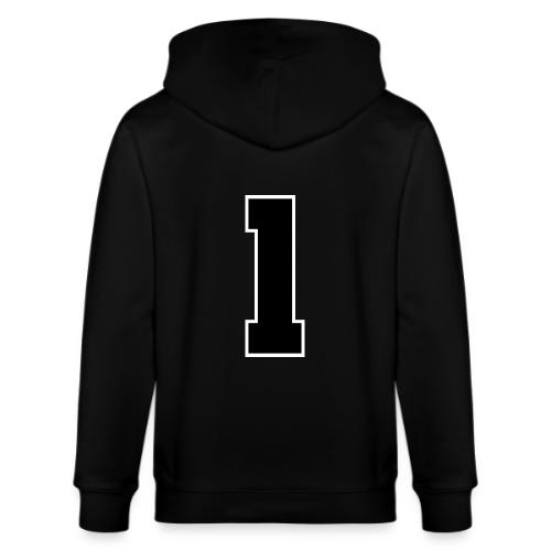 Varsity Number 1 Athletic Style - Stanley/Stella Cultivator Organic Zip Hoodie