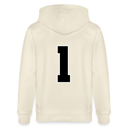 Varsity Number 1 Athletic Style - Stanley/Stella Cultivator Organic Zip Hoodie