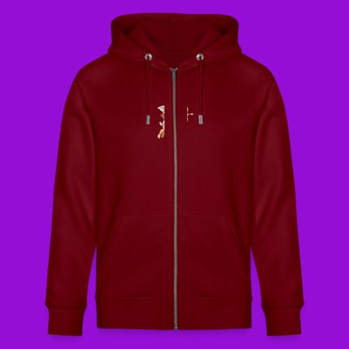 Cupid with twohearts set - Stanley/Stella Cultivator Organic Zip Hoodie