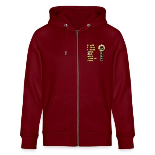 Fromily + Storywalker (front and back) - Stanley/Stella Cultivator Organic Zip Hoodie