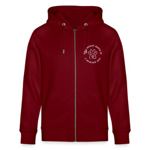 Favorite breed? Rescued dog! - Stanley/Stella Cultivator Organic Zip Hoodie