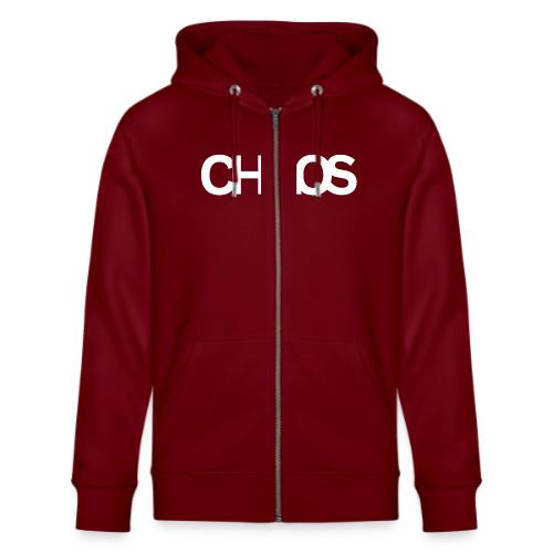CHAOS - London punk style - Stanley/Stella Cultivator Organic Zip Hoodie