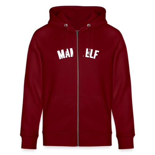 Mama Elf in White - Stanley/Stella Cultivator Organic Zip Hoodie