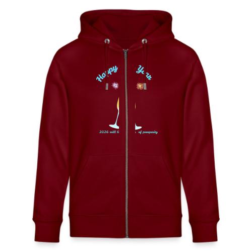Happy New Year 2026 Prosperity Design - Stanley/Stella Cultivator Organic Zip Hoodie