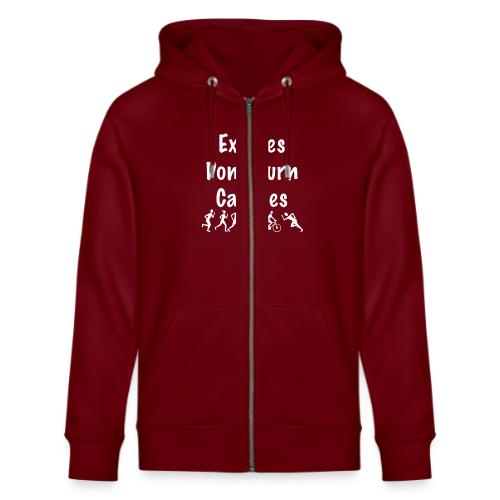 Excuses don't burn calories - Stanley/Stella Cultivator Organic Zip Hoodie