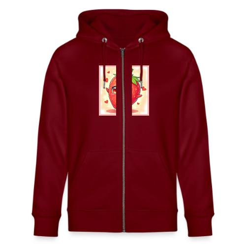 Adorable Sweet Strawberry Bliss - Stanley/Stella Cultivator Organic Zip Hoodie