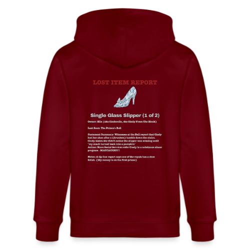 Lost Glass Slipper - Stanley/Stella Cultivator Organic Zip Hoodie