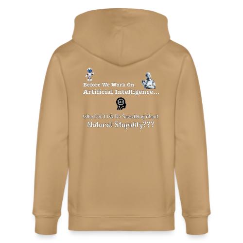 Artificial Stupidity - Stanley/Stella Cultivator Organic Zip Hoodie
