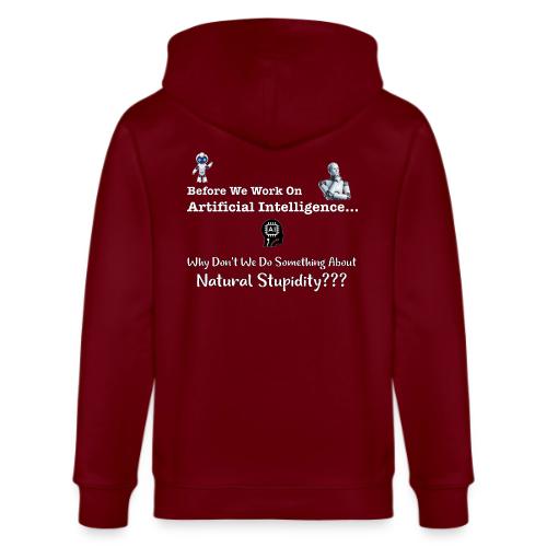 Artificial Stupidity - Stanley/Stella Cultivator Organic Zip Hoodie