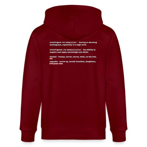 Intelligent - Stanley/Stella Cultivator Organic Zip Hoodie