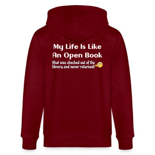 My Life Is Like An Open Book - Stanley/Stella Cultivator Organic Zip Hoodie