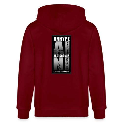 Unhype AI Rediscover NI - Stanley/Stella Cultivator Organic Zip Hoodie