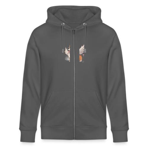 Angel Wings Corgi - Stanley/Stella Cultivator Organic Zip Hoodie
