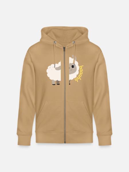 lamb baaahh - Stanley/Stella Cultivator Organic Zip Hoodie -