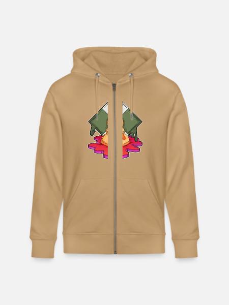 Chess Piece Pawn - Stanley/Stella Cultivator Organic Zip Hoodie - 