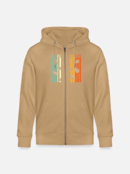 Sunflower Seeds - Stanley/Stella Cultivator Organic Zip Hoodie - 