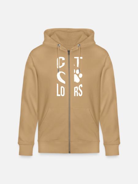 Cat lovers - Stanley/Stella Cultivator Organic Zip Hoodie - 