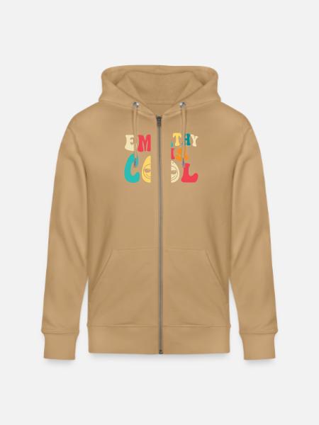 Empathy Is Cool - Stanley/Stella Cultivator Organic Zip Hoodie -