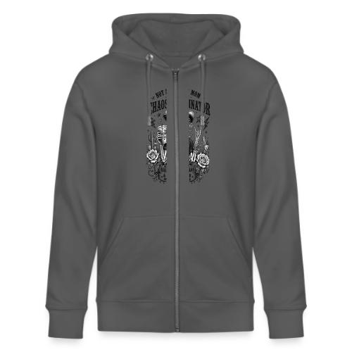 Chaos Coordinator Mom Skeleton Cowgirl - Stanley/Stella Cultivator Organic Zip Hoodie