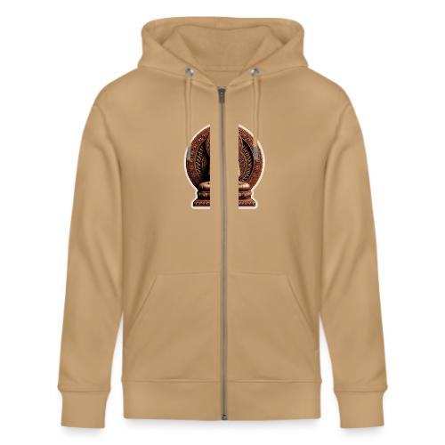 Buddha Statue in meditation and Hand Mudra - Stanley/Stella Cultivator Organic Zip Hoodie