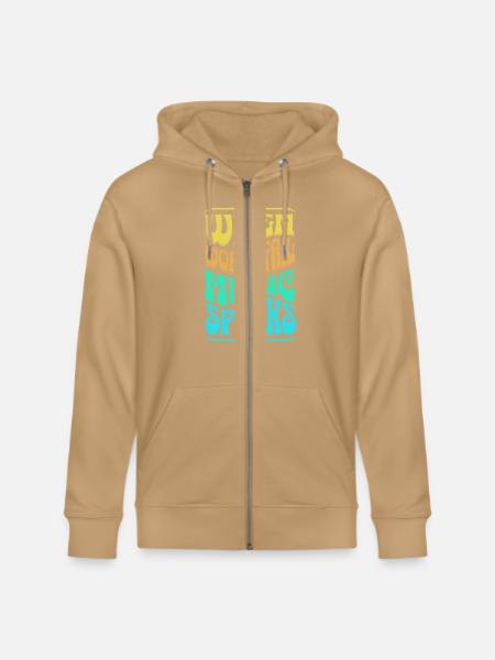 Music Speaks - Stanley/Stella Cultivator Organic Zip Hoodie -
