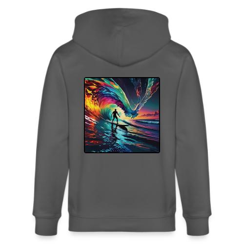 Avalon Rides A Flying Wave - Stanley/Stella Cultivator Organic Zip Hoodie