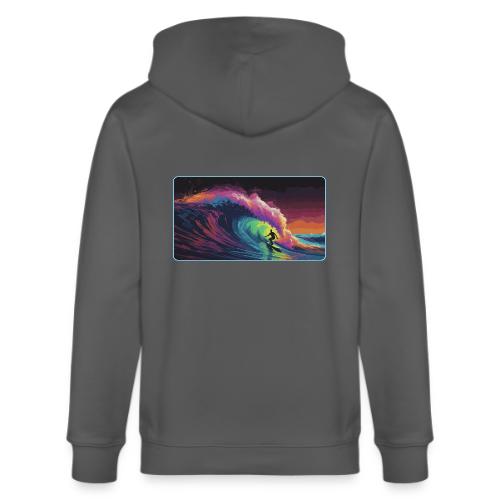 Rainbow Lava Ride - Stanley/Stella Cultivator Organic Zip Hoodie