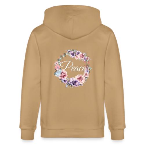 Peace Floral Design - Stanley/Stella Cultivator Organic Zip Hoodie
