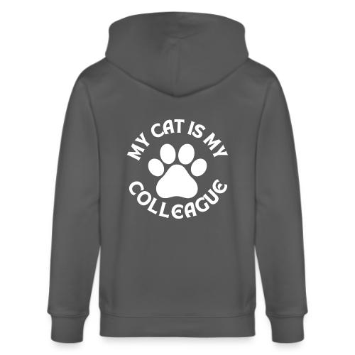 My Cat is My Colleague - Stanley/Stella Cultivator Organic Zip Hoodie